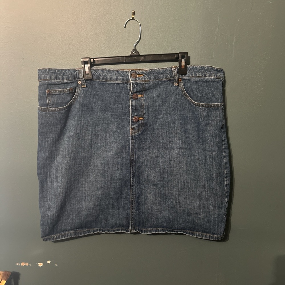 Vintage Denim Skirt Size 20
